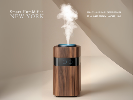 🌿NY.102 Smart Wooden Humidifier – Nature’s Elegance, Technology’s Intelligence 🌿