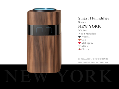 🌿NY.102 Smart Wooden Humidifier – Nature’s Elegance, Technology’s Intelligence 🌿