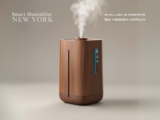 🌿NY.103 Smart Wooden Humidifier – Nature’s Elegance, Technology’s Intelligence 🌿